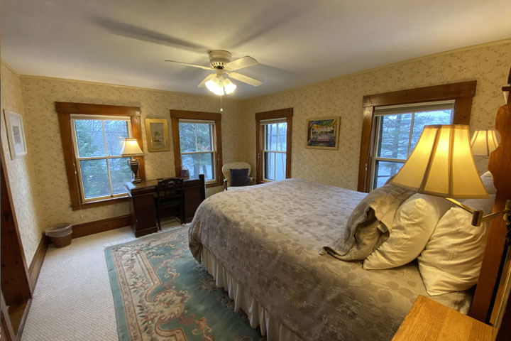 Jean Room Bed 3 | Follansbee Inn, Lake Sunapee, NH