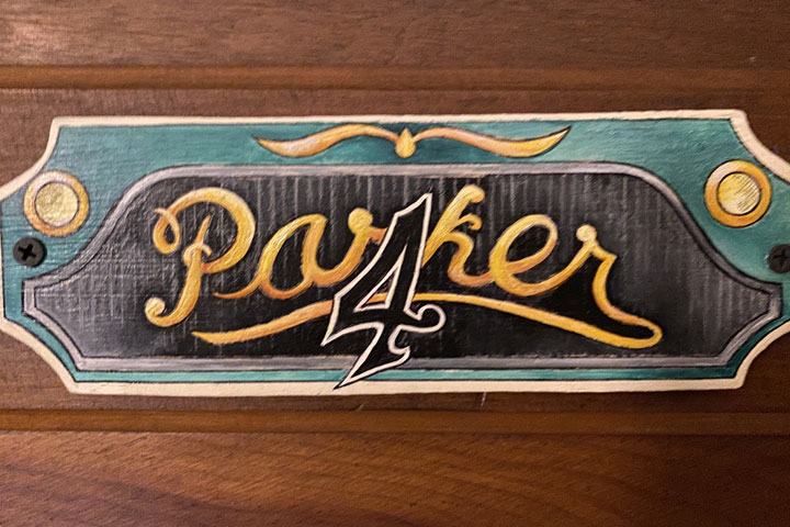 Parker Wooden Description | Follansbee Inn, Lake Sunapee, NH