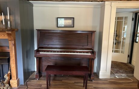 Steinway piano delivered to Follansbee Inn