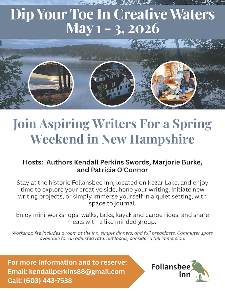 Creative Weekend at Follansbee Inn